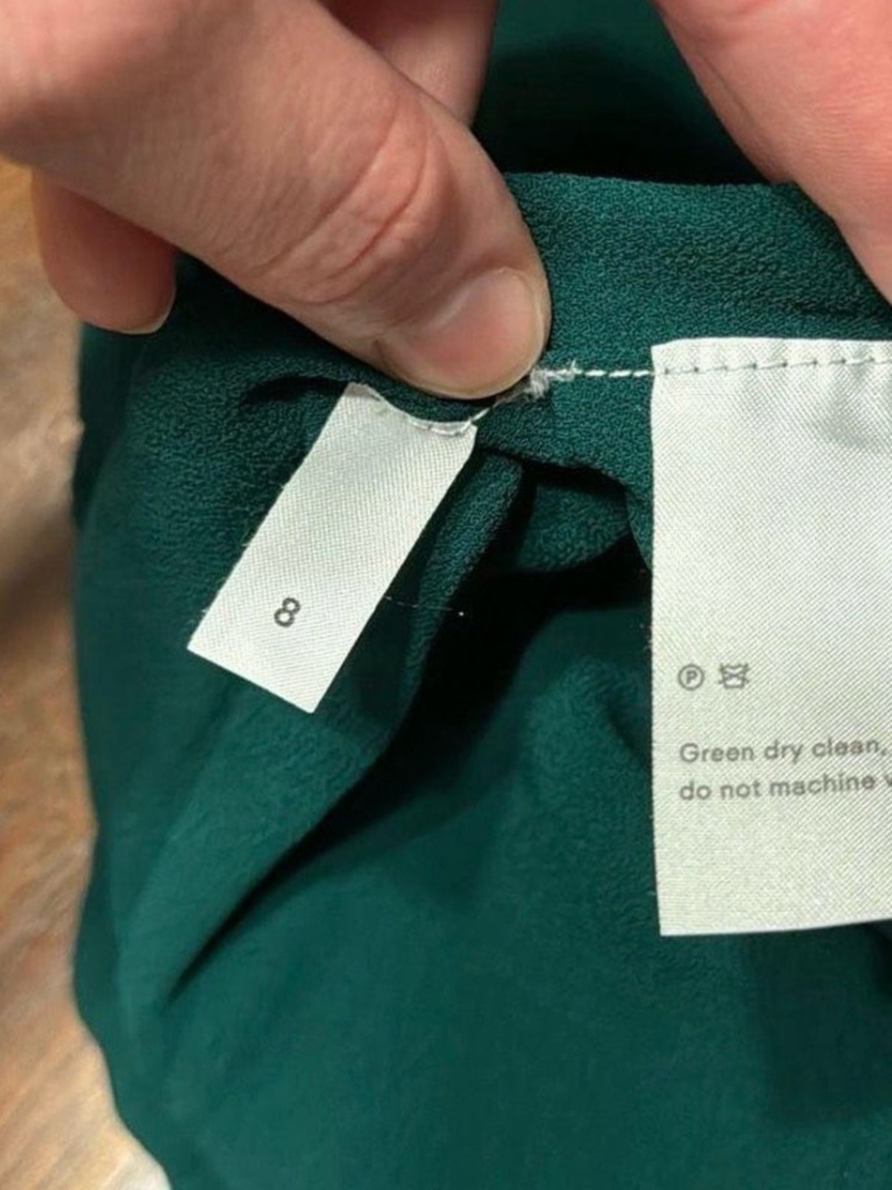 Reformation Emerald Green Wrap Jumpsuit - Picture 5 of 5
